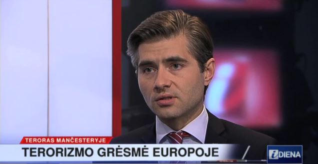VSD direktoriaus pavaduotojas komentavo terorizmą Europoje