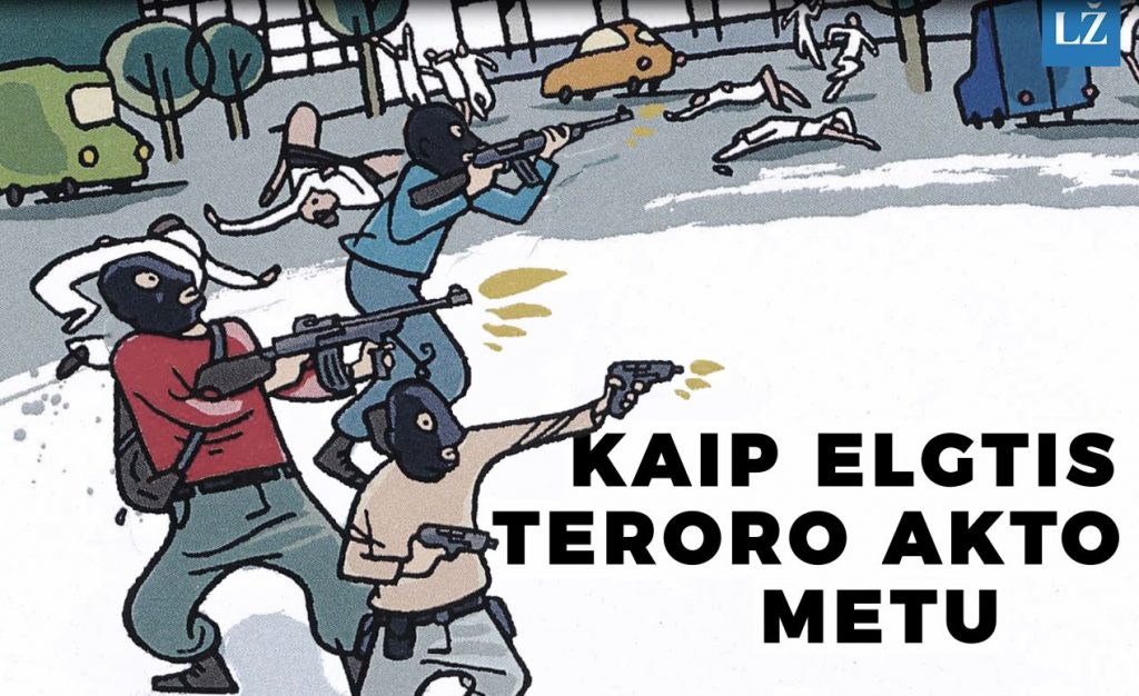 Svarbu žinoti: kaip elgtis teroro akto metu?